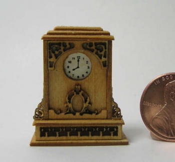 Mantle Clock with Fretwork
