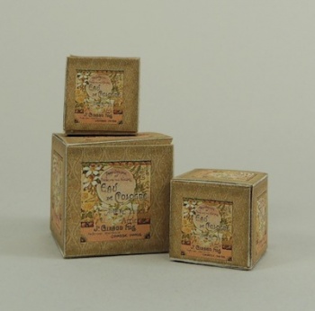Set of 3 Giraud French Toiletry Boxes