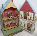 "Stained Glass" Quarter Scale Bliss House Class/Kit