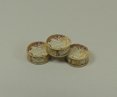 New - Three Violetta Powder Boxes- Kit - Click Image to Close