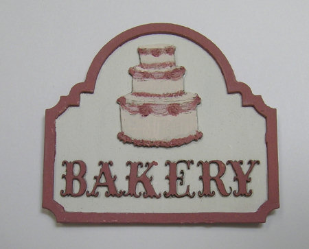 Bakery Shoppe Sign Kit - Click Image to Close