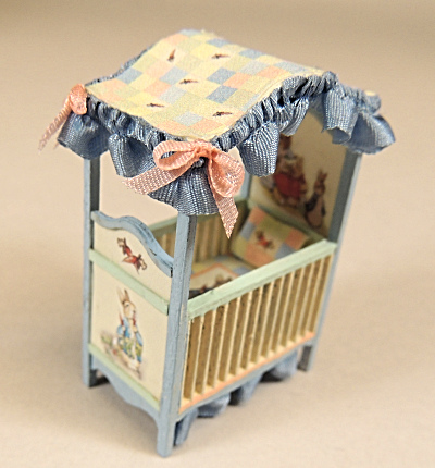 1:48 Scale Peter Rabbit Nursery Roombox - Class and Kit - Click Image to Close