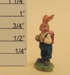 Bobby Rabbit 3D Figurine to Paint