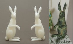 Garden Rabbit - To Paint