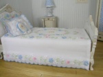 Cottage Chic Bedroom Set with Custom Embroidery