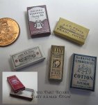 10 Antique Notions Boxes Kit - Set 2