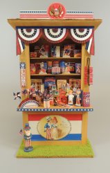 1/12 Scale Fourth Of July Market Kiosk