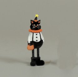 Cat Trick or Treater figurine for you to paint