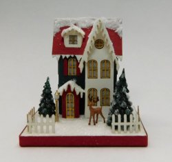 Christmas Putz Houses