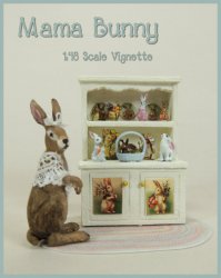 Mama Bunny and Hutch - 1/4 Scale Vignette Kit