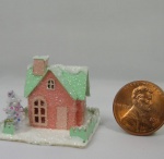 "Bungalow" Miniature Putz House Kit