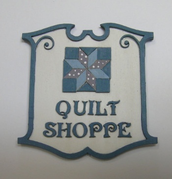 Quilt Shoppe Sign Kit