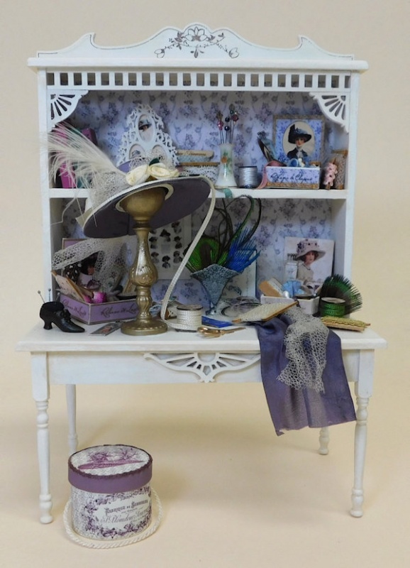 Milliner's Niche Online Class and Kit in 1/12 Scale - Click Image to Close