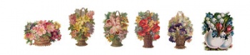 Victorian Easter Floral Standees