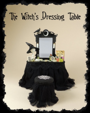 The Witch's Dressing Table - 1/12 Scale Project