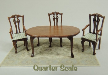 Katarina QS Dining Table and Chairs Kit
