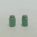 Embossed Salt and Pepper Set Embossed Salt and Pepper Set