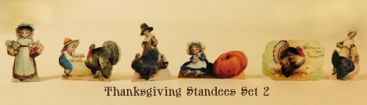 Thanksgiving Standees - Set 2