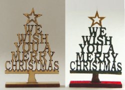 We Wish You - Christmas Word Tree