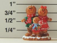 Gingerbread Family Figurine to Paint