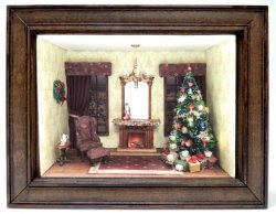 Quarter Scale "Christmas Memories" Roombox