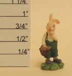Randy Rabbit 3D Figurine to Paint
