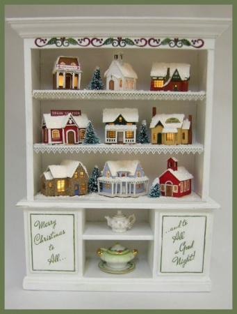 The Christmas Village Hutch Project