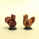 Cute Pilgrim and Indian Turkeys to paint