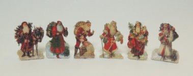 "Father Christmas Standees" Kit