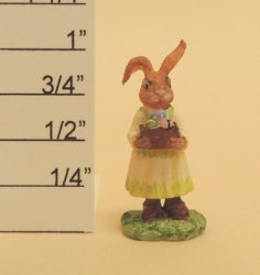 Betsy Rabbit 3D Figurine to Paint