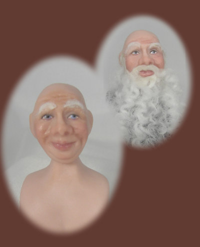 NEW! Santa Head Mold - Click Image to Close