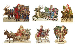 Father Christmas on the Go Standee Kit