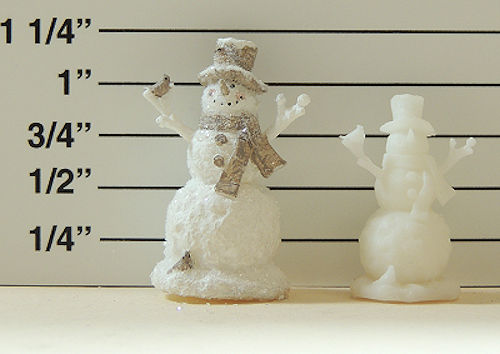 Twiggy Snowman Figure to Paint - Click Image to Close