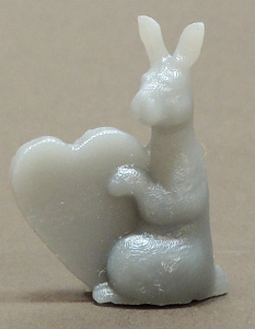 Wonderful Hare with Heart - To Paint