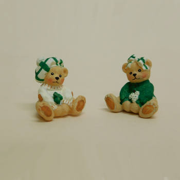 St. Patrick's Day Teddies for you to Paint