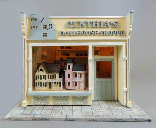 Quarter Scale Dollhouse Shop Online Class and Kit - Click Image to Close