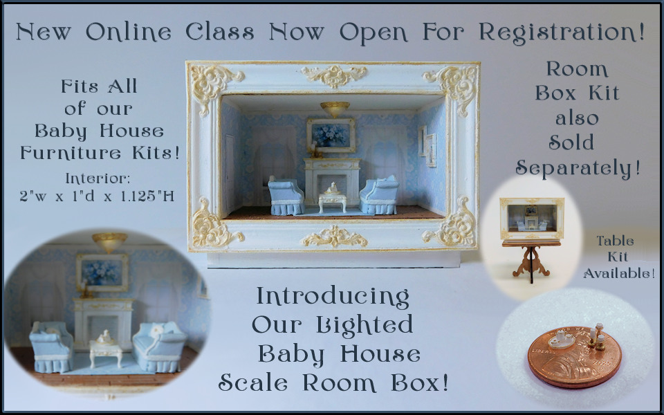 Baby House Room Box Class