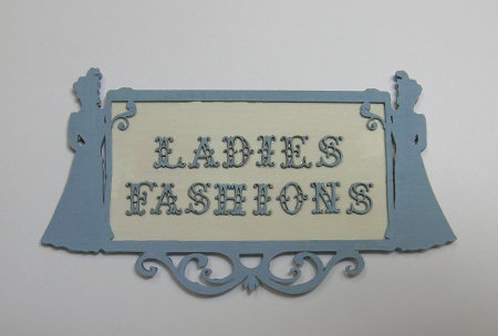 Ladies Fashions Sign Kit - Click Image to Close