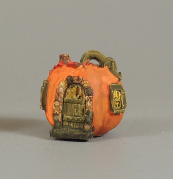 Pumpkin House Figurine for you to Paint