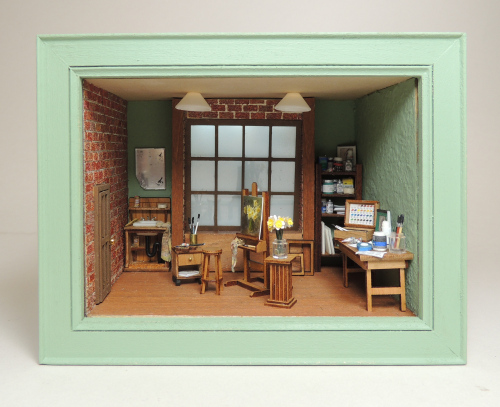 "Rooftop Studio" 1/4 Scale Online Class and Kit - Click Image to Close