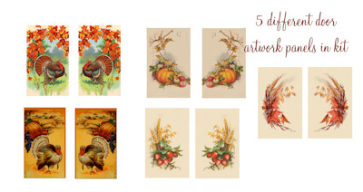 "Give Thanks" Filled Thanksgiving/Harvest Hutch Online Class/Kit - Click Image to Close