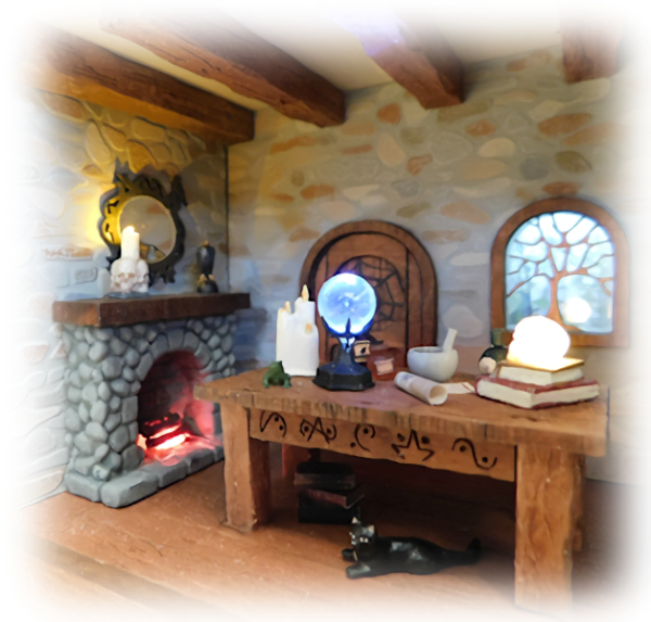 The Witch's Cottage - 1/4 Scale Online Class and Kit - Click Image to Close